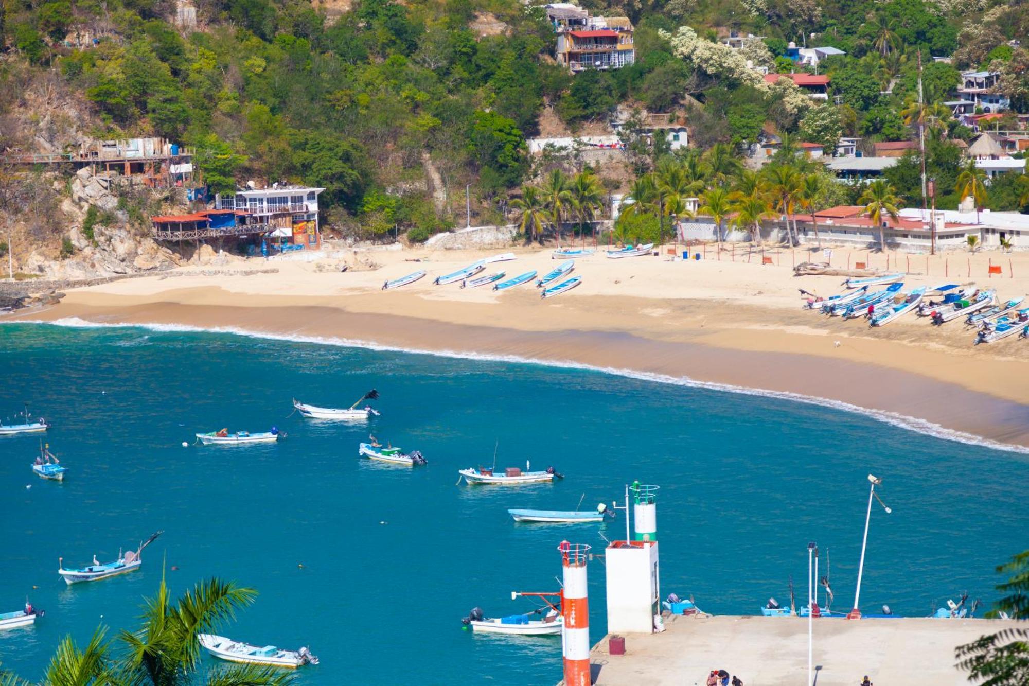 Hotel Casa Rush Puerto Ángel Eksteriør billede